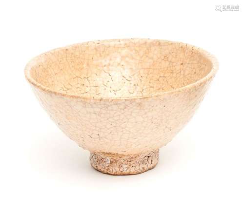 Grand bol à thé Hagi. Période Edo. H.: 8,8 cm; D.:…