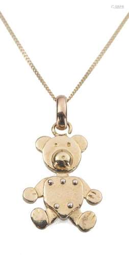 Pomellato pendentif nounours en or .750