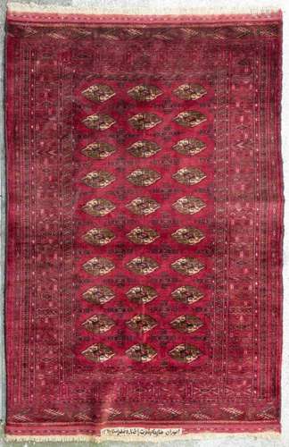 Tapis afghan en soie à 30 Guls Ersari