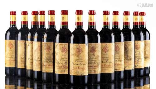 Château Phélan Ségur 1996 13 bouteilles