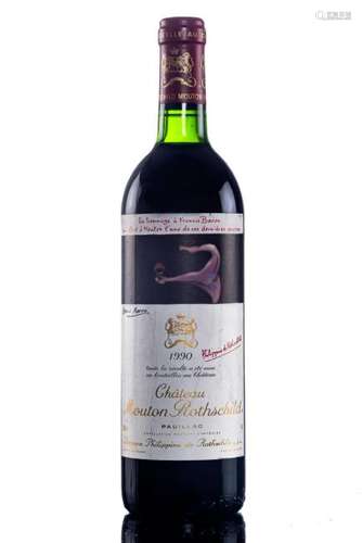 Château Mouton Rothschild 1990 1 bouteille