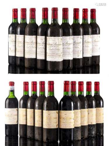 Château Branaire 1985-1990-1970 19 bouteilles