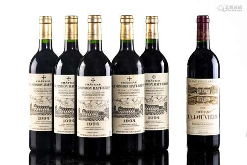 Château La Mission Haut-Brion 1994 5 bouteilles