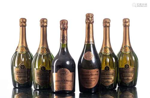 Champagnes Mumm Taittinger Blason de France 6