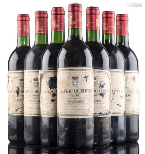 Château du Tertre 1990 8 bouteilles