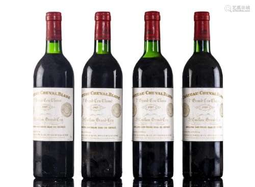 Château Cheval Blanc 1985 4 bouteilles