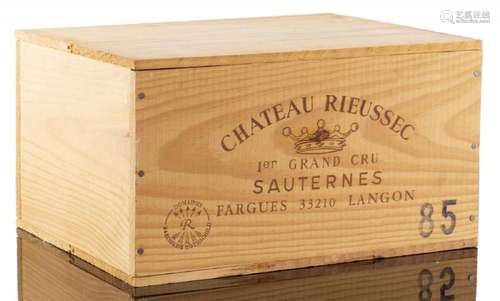 Château Rieussec 1985 6 bouteilles