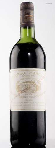 Château Margaux 1975 1 bouteille