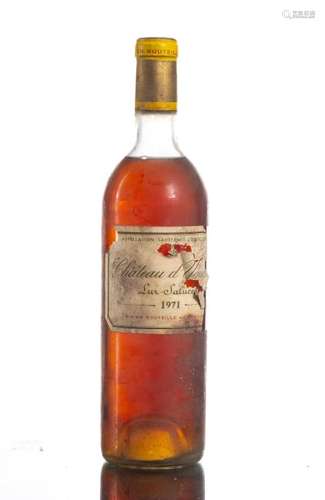 Château d'Yquem 1971 1 bouteille