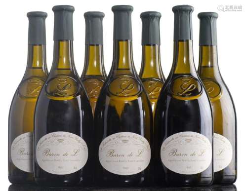 Pouilly Fumé du baron de L 1985 7 bouteilles