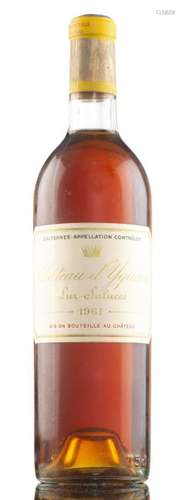 Château d'Yquem 1961 1 bouteille