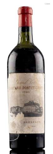 Château Pontet-Canet 1925 1 bouteille