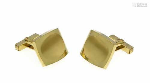 Manschetten-Knöpfe GG 585/000 L. 19,8 mm, 14,9 gCufflinks GG 585/000 L. 19.8 mm, 14.9 g