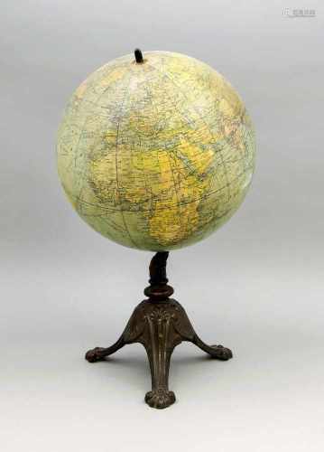 Globus, Frankreich, um 1900, bez. 