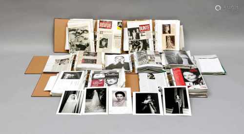 Memorabilia-Konvolut Maria Callas aus einer großen Berliner Sammlung: Mehrere