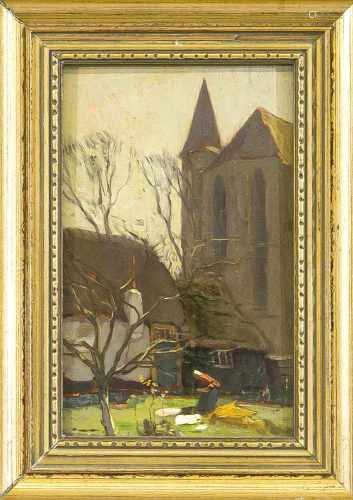 Ype Heerke Wenning (1879-1959), Landschaftsmaler aus Leeuwarden, stud. an den AkademienAmsterdam und