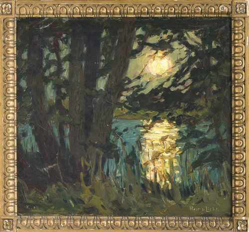 Hans Licht (1876-1935), Landschaftsmaler des dt. Impressionismus, studierte in Berlin beiBracht