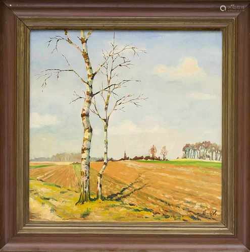 Edgar Windt (1900-?), Landschaftsmaler in Neumünster, 