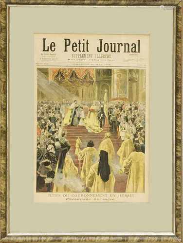 Die Krönung des russischen Zaren Nikolaus II. am 14. Mai 1896, deren Feierlichkeitenbegleitet wurden