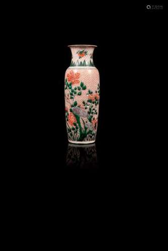 Vase Chine XIXe siècle Vase en porcelaine émaillée…
