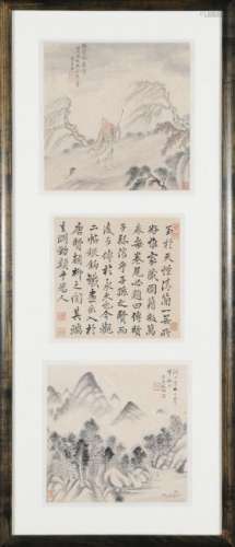 Calligraphy & Painting, Zhang Jingnan, Wu Shou Lun