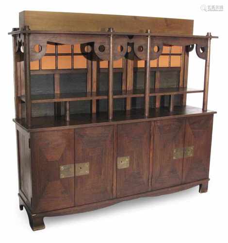 SCHRANK, CHINA, 19./20.JH.,152X174X47 CM