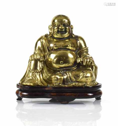 BUDAI, CHINA,SPÄTE QING-DYNASTIEH. 19,5 CM