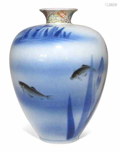 KORANJA-VASE, JAPAN,MEIJI-PERIODEH. 12 CM