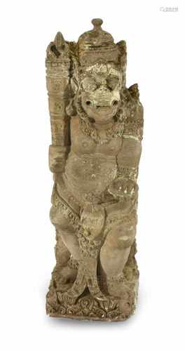 GROSSE STEINFIGUR, INDONESIENH. 97 CM