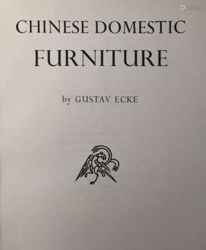 GUSTAV ECKE 'CHINESE FURNITURES' - Property from an old German private collection