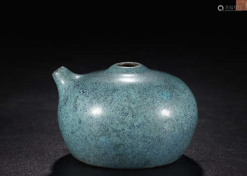 A LUJUN GLAZE ZISHA WATER DROPPING