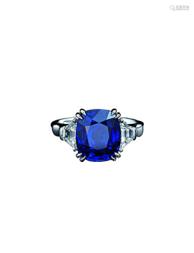 18K斯里兰卡变色蓝宝石戒指