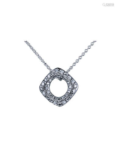 Tiffany蒂芙尼钻石项链
