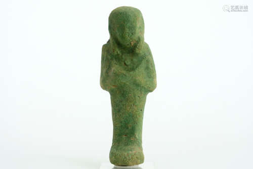 OUD-EGYPTE - 21°/22° dynastie - 1075 tot 839BC zgn ushabti in geglazuurd [...]