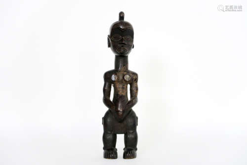 AFRIKA - KONGO - ca 1950 houtsculptuur van de 