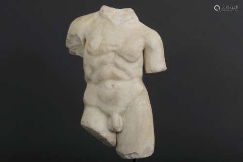 OUD ROMEINSE RIJK - 1° EEUW BC tot 1° EEUW (?) sculptuur in witte marmer : 