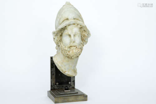 OUD-ROMEINSE RIJK - 1°/2° EEUW mooie sculptuur in marmer met de voorstelling van [...]