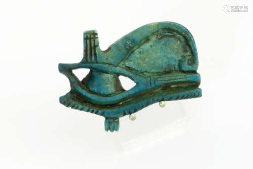 OUDE EGYPTE - LATE PERIODE (ca 750 tot 332 BC) sculptuur - een zgn oog van Oudjiat [...]