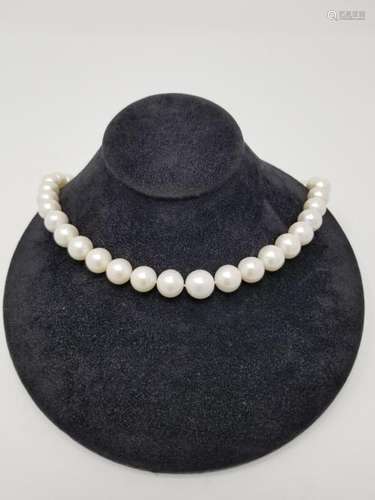 18K South Sea Pearl Necklace 11-13mm