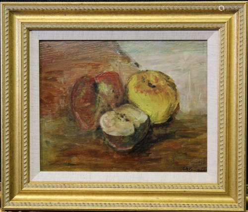 European School, Still Life Painting of Fruit