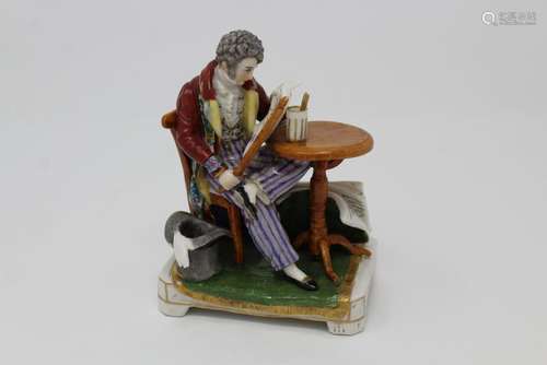 Antique Royal Vienna Porcelain Figure