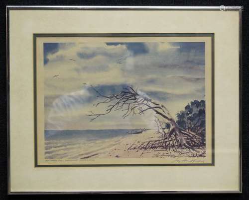 Signed Everglades Florida Print