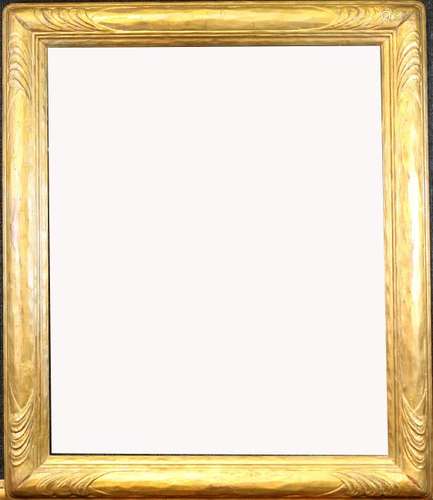 Vintage American Carved Gilt Frame