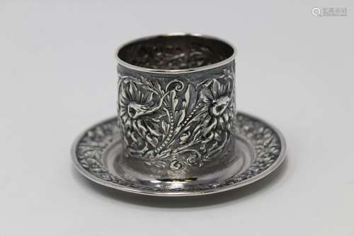 Antique Sterling Silver Cup