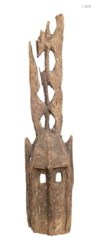 A WOOD 'GOMINTOGO' MASK Mali, Dogon  70 cm high