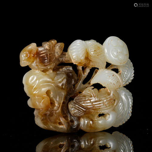 CHINESE JADE PENDANT LIAO DYNASTY