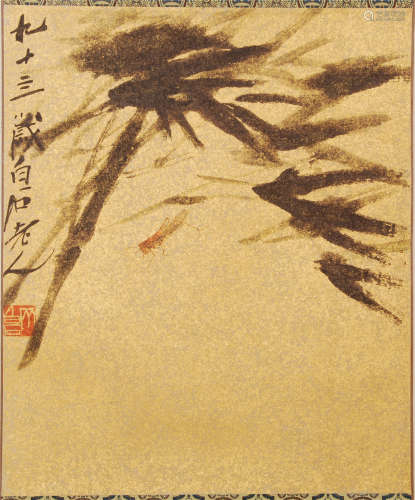 CHINESE SCROLL PAINTING OF BAMBOO