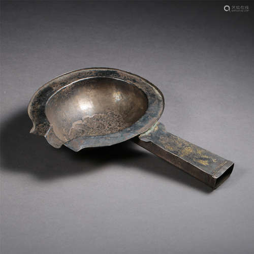 CHINESE PURE SILVER SPOON LIAO DYNASTY