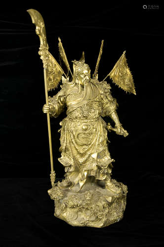 Bronze Guan Gong Statue