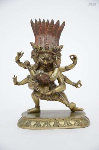 Tibetan statue in bronze 'Mahakala'